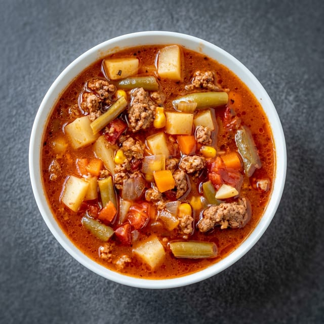 Veg. Beef Cup.