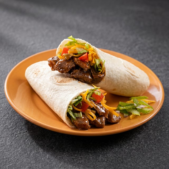 Grilled Steak Wrap.