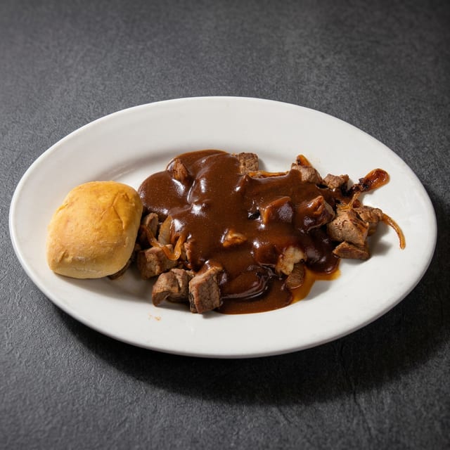 Beef Tips & Gravy.